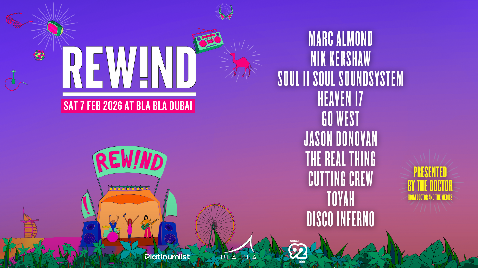 REW ND FEST DXB 2026 Bla Bla REWIND 2026 1920 X 1080 Px 